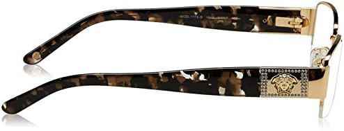 Versace VE 1175B Eyeglasses w/Gold Frame and Non- 53 mm Diameter Lenses, - Image 5