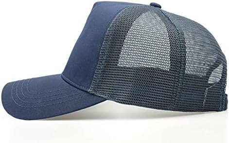 MUNULA Oversize XXL Mesh Trucker Hat Big Head Hats for Men High Crown Baseball Cap Breathable Dad Hat Adjustable 23.6"-25.6" - Image 2