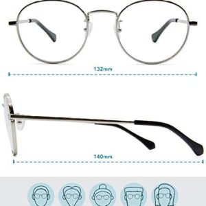 Felix Gray – Hamilton Blue Light Blocking Computer Glasses, Silver