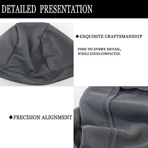 3 Pack Cooling Skull Cap Helmet Liner Sweat Wicking Cycling Running Hat for Men Women - Image 4