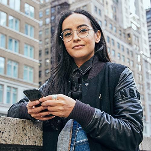 Felix Gray – Hamilton Blue Light Blocking Computer Glasses, Silver - Image 5