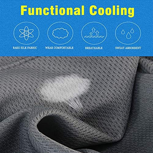 3 Pack Cooling Skull Cap Helmet Liner Sweat Wicking Cycling Running Hat for Men Women - Image 3